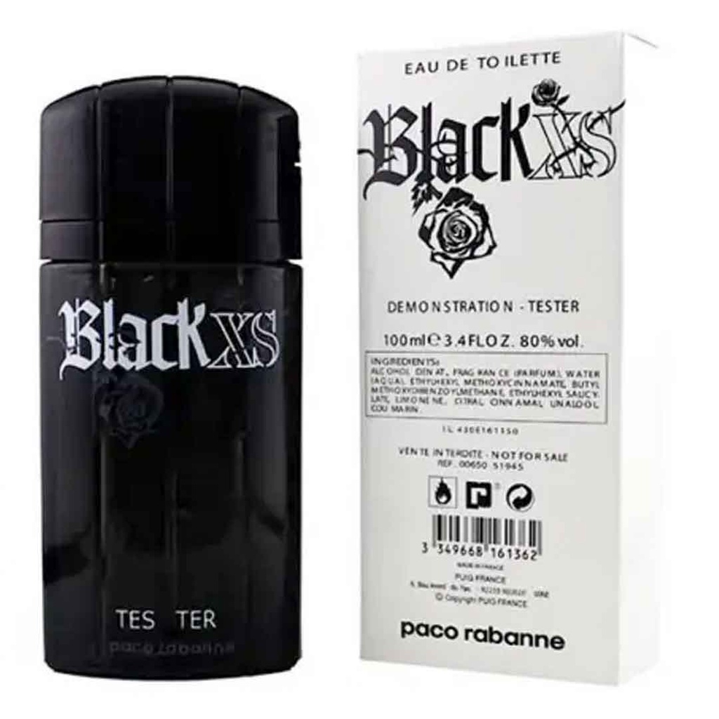 باكوربان بلاك اكس اس تستر - Paco Rabanne Black Xs Tester