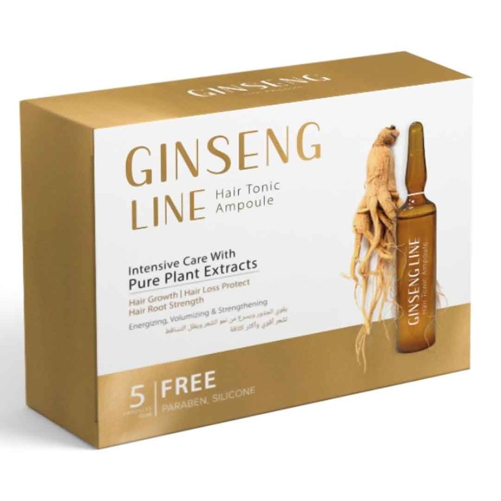 جينسنج لاين نمو الشعر 5 امبولات - Ginseng Line Hair Growth 5Ampoles