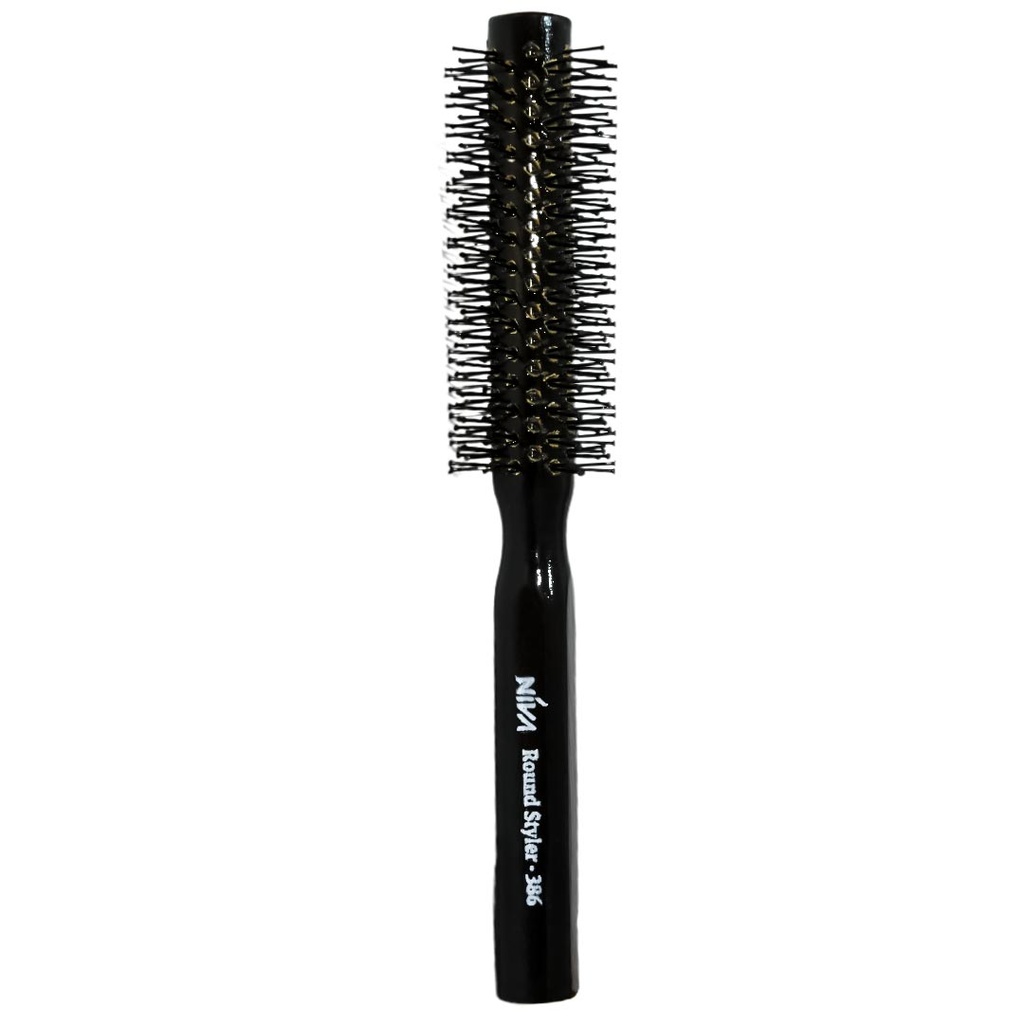 نيفا فرشاة سشوار اسود - Niva Brush Hair dryer Black NO:386