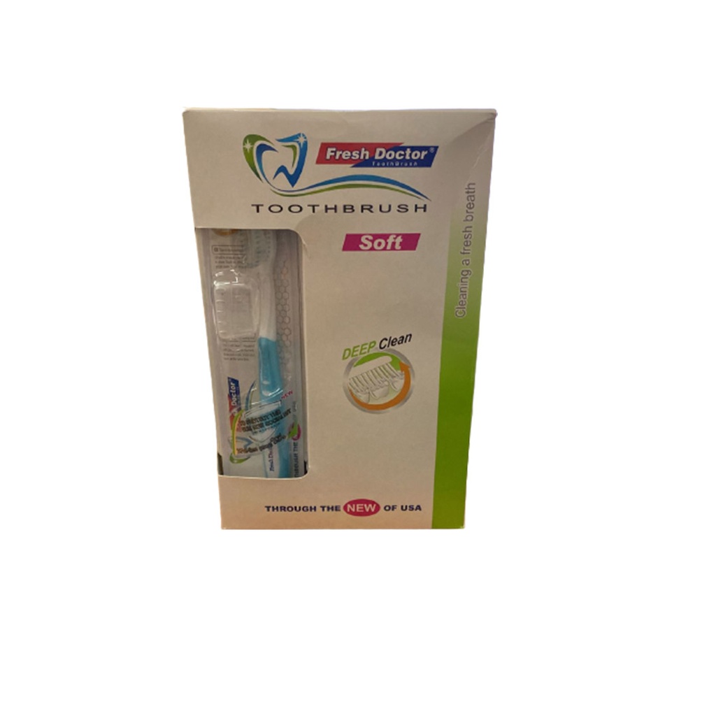 فريش دكتور ديب كلين فرشاة اسنان - Fresh Doctor Deep Clean Tooth Brush