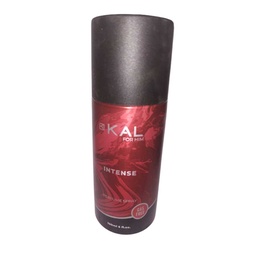 كال مزيل سبراى - Kal Deodorant Spray (men, 150ml, Intense)