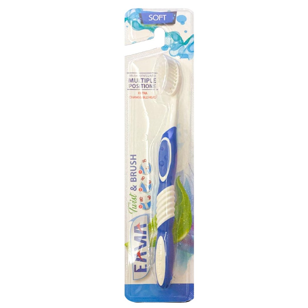 ايما تويست&amp;براش فرشاة اسنان - EamaTwist&amp;Brush Tooth Brush