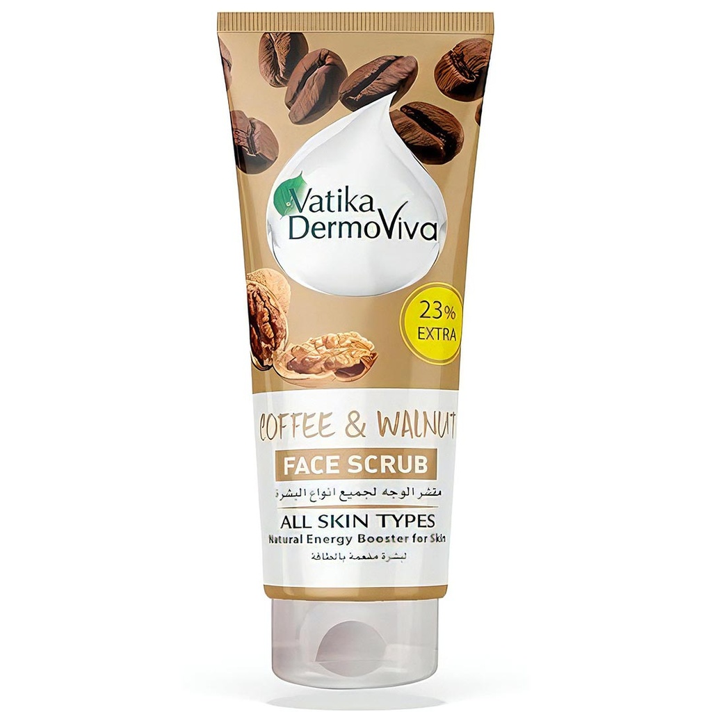 فاتيكا مقشر قهوة&amp;عين الجمل - Vatika Scrub Coffe&amp;Walnut