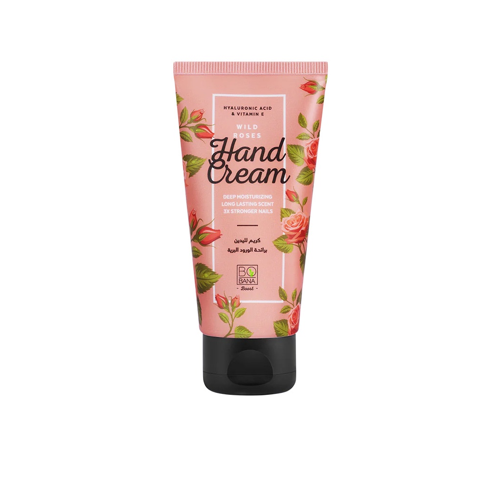 بوبانا كريم يدين الورود البرية - Bobana Hand Cream Wild Roses