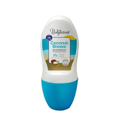 بودى ليشيوس رول اون - Bodylicious Roll On (50ml, Coconut Breeze)