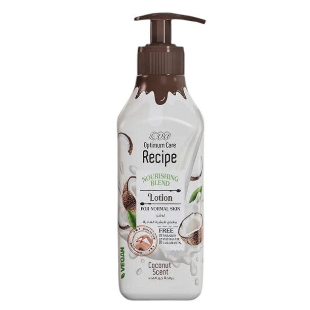 ايفا اوبتيموم كير ريسبى لوشن جوز الهند - Eva Optimum Care recipe Lotion Coconut