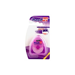 [6953186100016] فريش اب خيط اسنان - Fresh Up Dental Floss (50m, Purple)