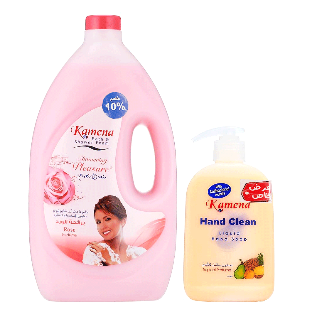 كامينا شاور ورد + هاند ووش خصم 10% - Kamena Shower Rose + Hand Wash Offer 10%