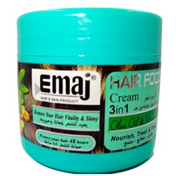 ايماج - Emaj (Hairfood, 280g, Olive)
