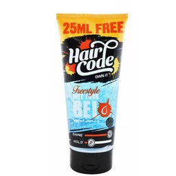 [ازرق] هيركود جل - Haircode Gel (160ml, Wet Look, +25ml)
