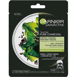 غارنية سكين اكتيف ماسك فحم - Garnier Skin Active Mask Charcoal