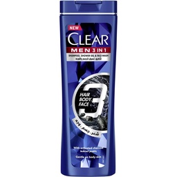 كلير شامبو 3×1 فحم منشط - Clear Shampoo 3×1 Activated Charcoal