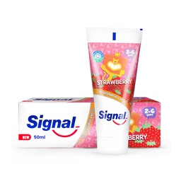 سيجنال مكافح التسوس فراولة للاطفال - Signal Cavity Fighter Strawberry Kids