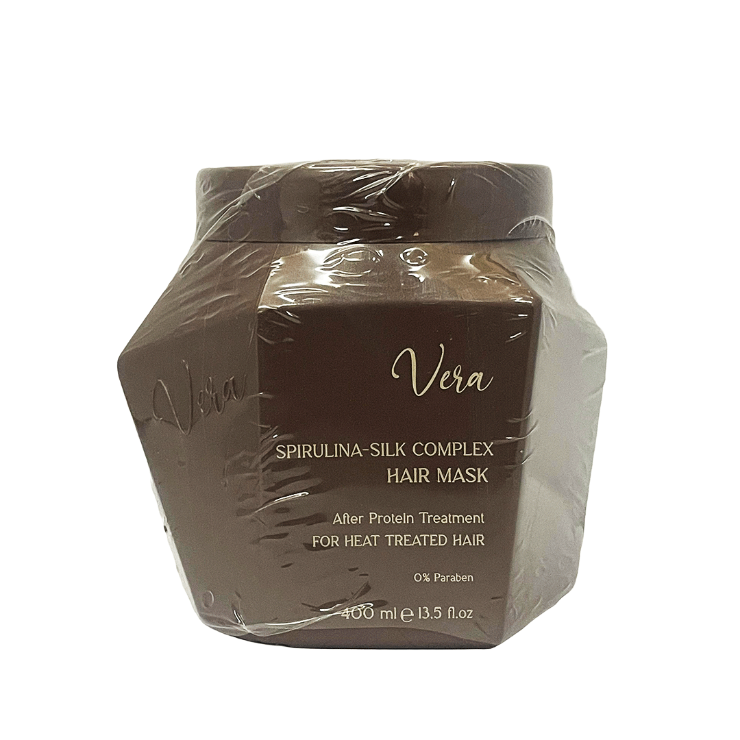 فيرا حمام كريم حرير سبيرولينا - Vera Hair Mask Spirulina Silk