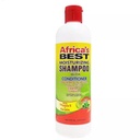 افريكا بست شامبو و بلسم - Africa's Best shampoo &amp; Conditioner (355ml, فيتامين اى&amp;كيرايتن)
