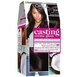 لوريال صبغة - Loreal Color (كاستينج, 48ml, بدون, اسود عميق 200)