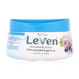ليفين حمام كريم - Leven Hair Mask (Lavender&amp;Garlic, 800ml)
