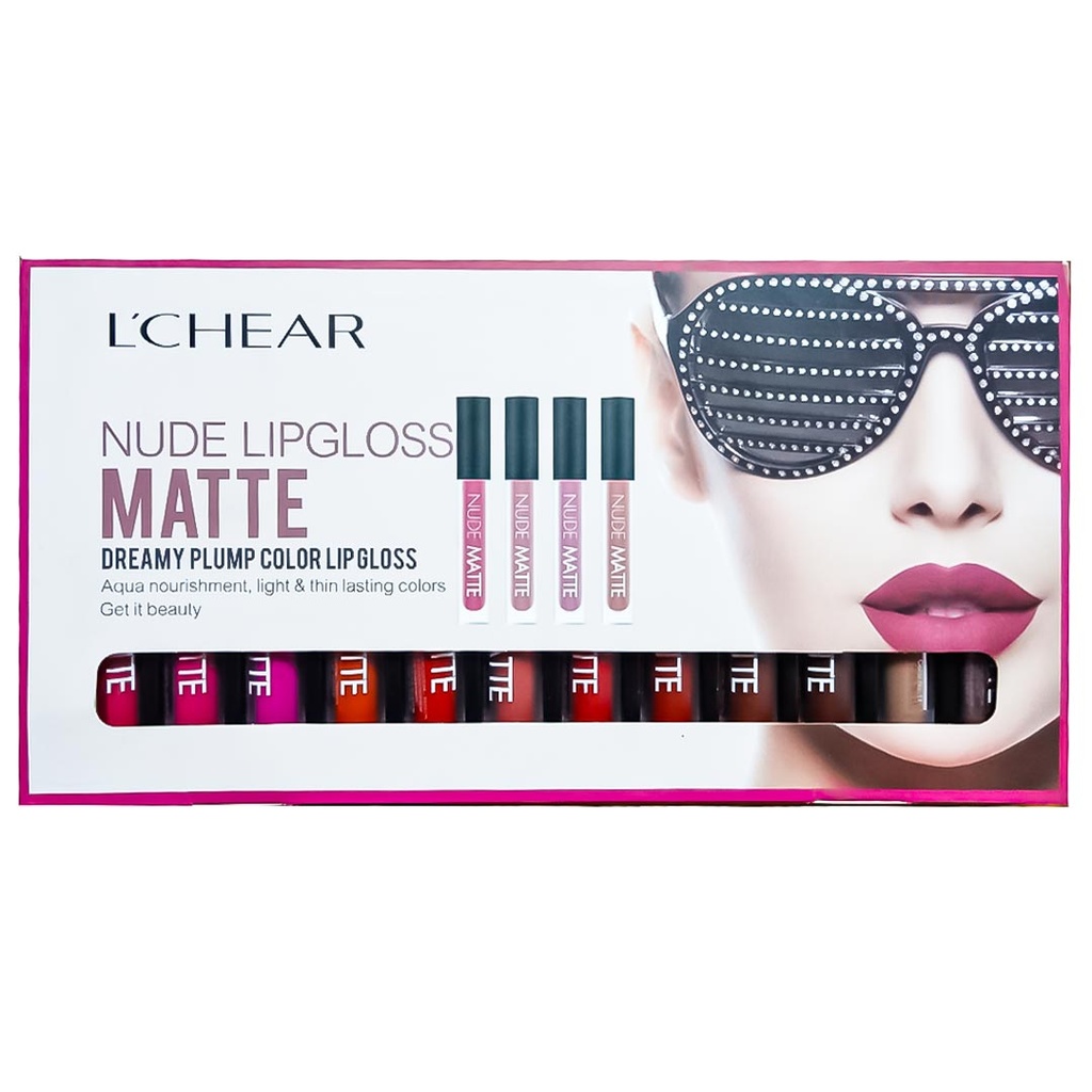 لاشير ليب جلوس مايت - Lchear Lip Gloss Matte