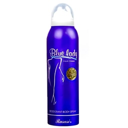 الرصاصى مزيل سبراى - Rasasi Deodorant Spray (Blue Lady, Woman, 200ml)