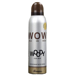 الرصاصى مزيل سبراى - Rasasi Deodorant Spray (Woody, men, 200ml)