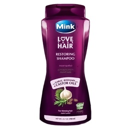 [مجدد 62220145000845] مينك شامبو - Mink Shampoo (ثوم&amp;روزمارى, 700ml, بدون)