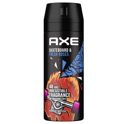 اكس سبراى - Axe Spray (رجالى, 150ml, سكيت بورد&amp;فريش روزيز, بدون)