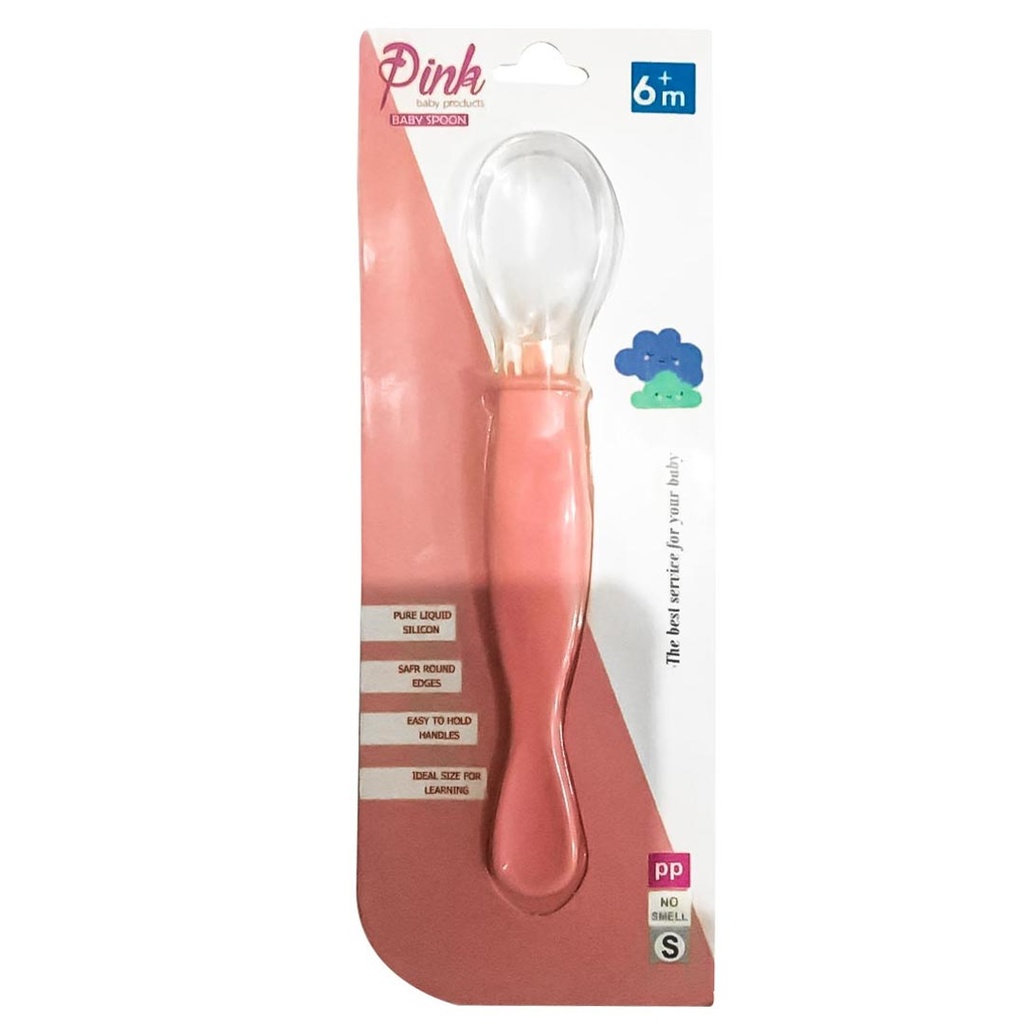 بينك معلقة سيليكون - Pink Spoon Sillicone No:PK-SS
