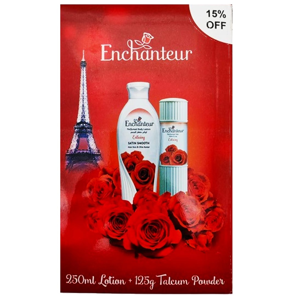 انشانتر لوشن + بودر - Enchanteur Lotion + Powder