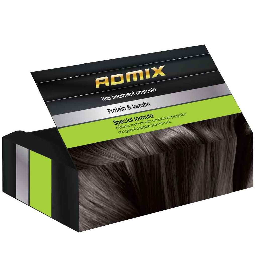 ادميكس بروتين&amp;كيراتين 10 امبولات - Admix Protein&amp;Keratin 10Ampoles