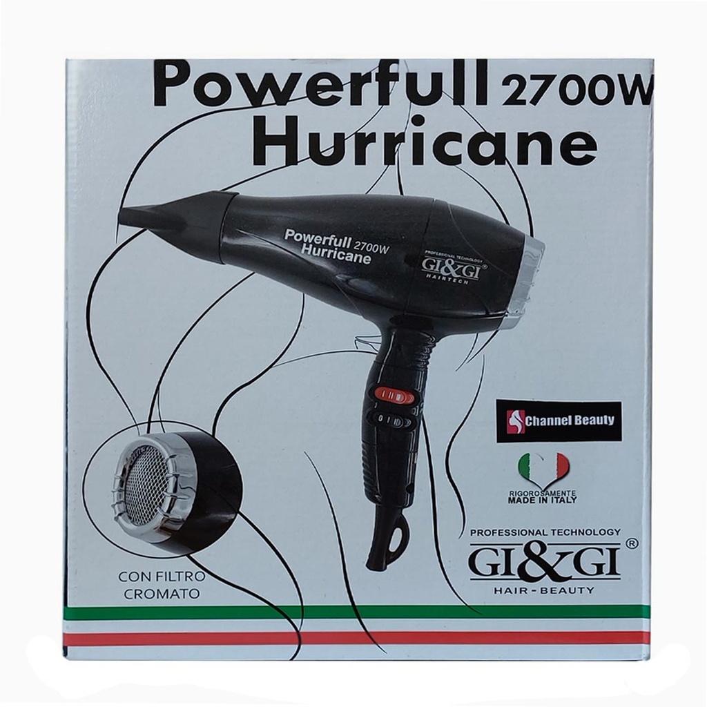 جى اى&amp;جى اى باورفول 2700W سشوار - Gi&amp;Gi Powerfull 2700W Dryer