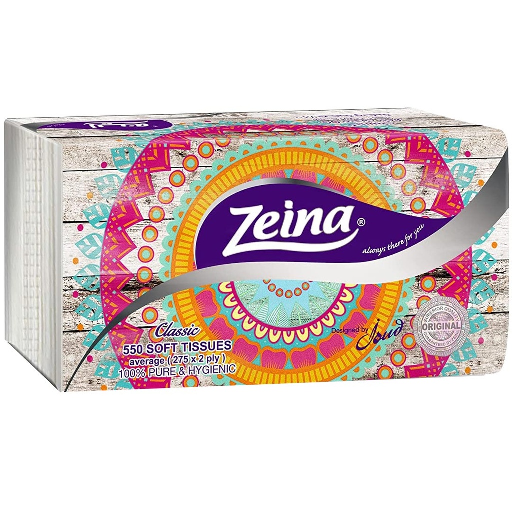 زينه مناديل - Zeina Wipes 550Psc