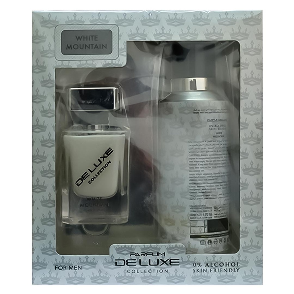 ديلوكس وايت مونتاين طقم زيرو% كحول - Deluxe White Mountain Set 0% AlCohol EDP-M