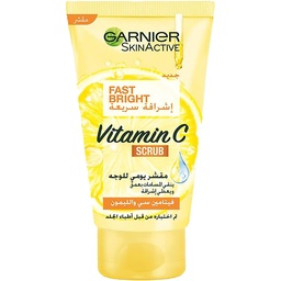 غارنية سكين اكتيف مقشر - Garnier Skin Active Scrub (50ml, فيتامين C)