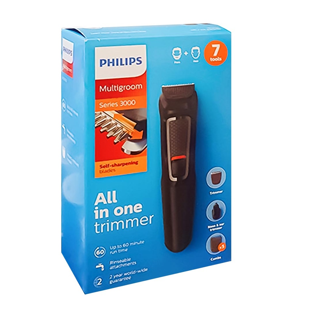 فيليبس مالتى جروم ماكنة حلاقة - Philips Multigroom Shaver shaving