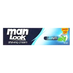 مان لوك كريم حلاقة - Man Look Shaving Cream (Mint, 40g, Discount 2E.L)