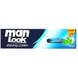 مان لوك كريم حلاقة - Man Look Shaving Cream (نعناع, 90g, خصم 3جنية)