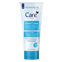 اماندا كير كريم يدين - Amanda Care Hand Cream (يوريا &amp; زبدة شيا &amp; فيتامين اى, 80ml)