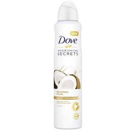 دوف سبراى - Dove Spray (نسائى, 250ml, جوز هند, بدون)