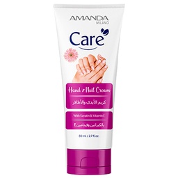 اماندا كير كريم يدين &amp; اظافر - Amanda Care Hand&amp;Nail Cream (Keratin&amp;Vitamin E, 80ml)