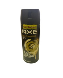 اكس مزيل سبراى - Axe Deodorant Spray (Gold Temptatlon, Unisex, 150ml, Discount 15 L.E)