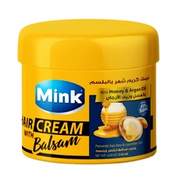 [6222014509544] مينك كريم بلسم - Mink Cream Balsam (125ml, عسل&amp;ارجان, بدون)