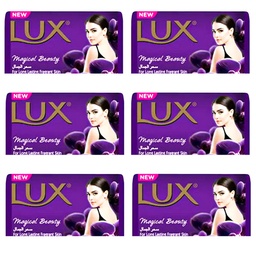 لوكس صابون - Lux Soap 115g 6Psc (115g, سحر الجمال, بدون)