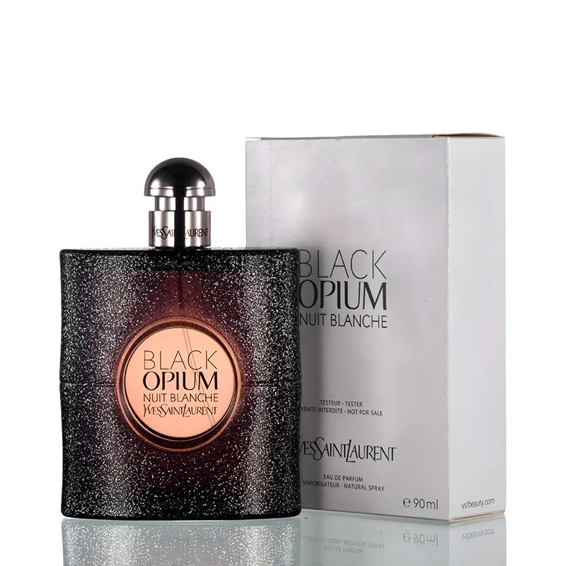 ايف سان لوران بلاك اوبيوم نويت بلانش تستر - Yves Saint Laurent Black Opium Nuit Blanche Tester EDP-W