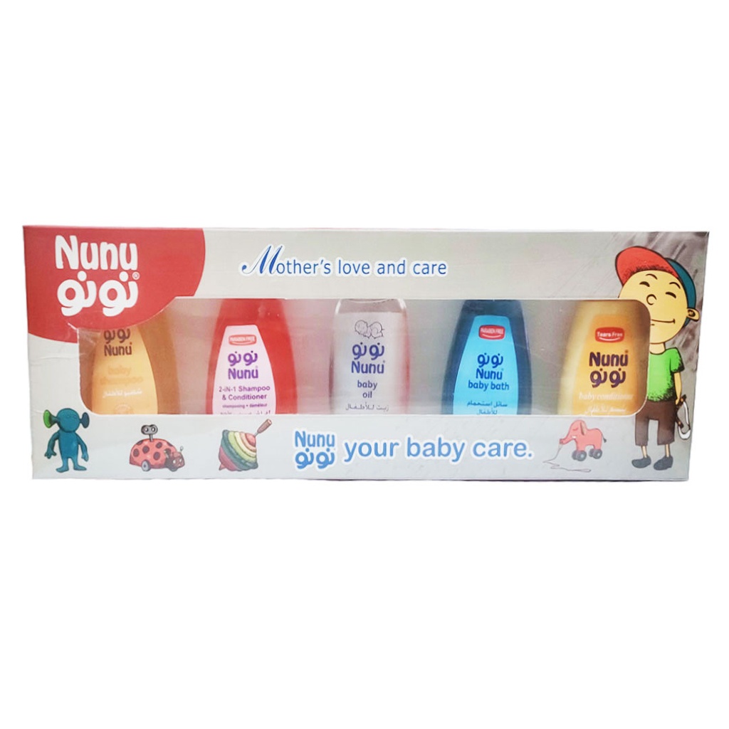 نونو مجموعة عناية - Nunu  Care group 5Psc 50ml