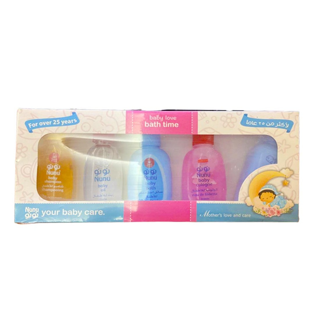 نونو مجموعة عناية - Nunu Care group 5Psc 200ml