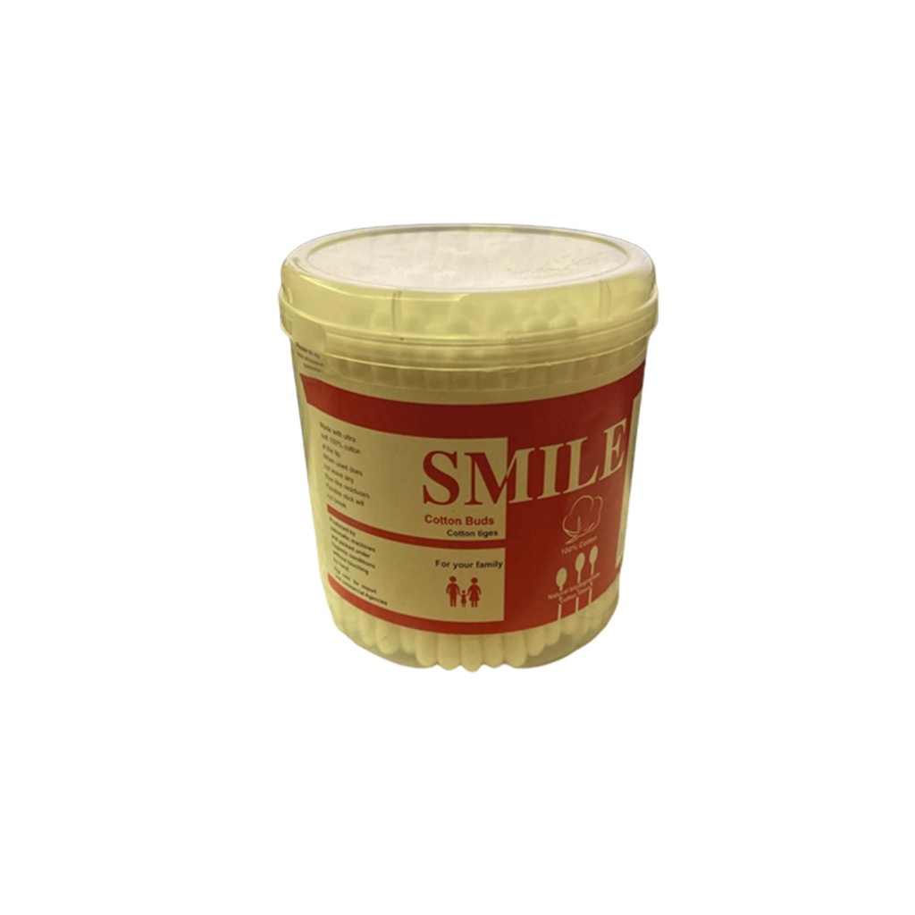 سمايل قطن عود - Smile Cotton Swabs 200Psc