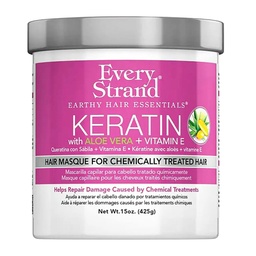 ايفرى ستراند حمام كريم - Every Strand Hair Mask (Keratin&amp;Aloe Vera&amp;Vitamin E, 425g)