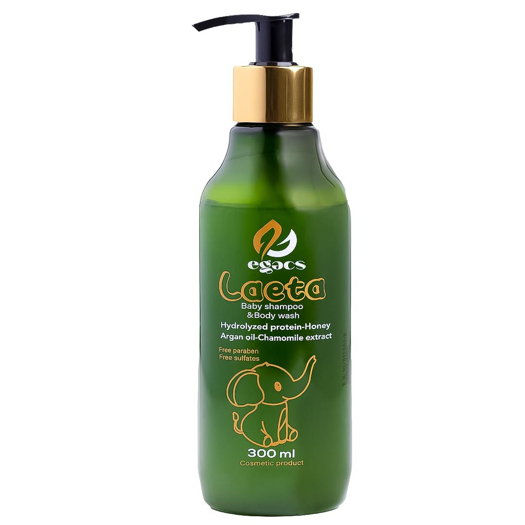 ايجاكس ليتا شامبو &amp; شاور اطفال - Egacs Laeta Baby Shampoo &amp; Body Wash