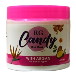 ار جى كاندى حمام كريم ارجان - RG Candy Hair Mask Argan (400ml)