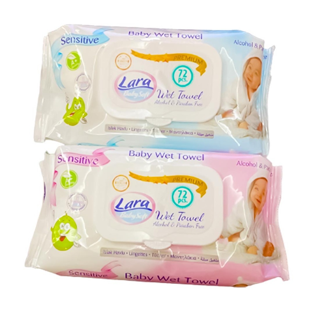 لارا بيبى مناديل حساسة - Lara Baby Wipes Sensitive